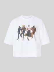 Relaxed Fit T-Shirt aus reiner Baumwolle von Rich & Royal - 4