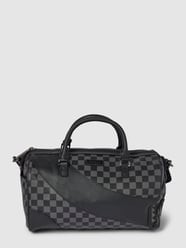 Duffle Bag mit Allover-Muster Modell 'Henny Phantom' von Sprayground Schwarz - 45