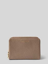 Portemonnaie mit Label-Print von Coccinelle Beige - 22
