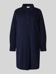 Relaxed fit corduroy jurk van een mix van katoen en viscose van s.Oliver RED LABEL - 20