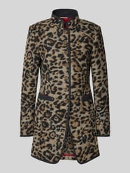 Blazer met opstaande kraag van WHITE LABEL Beige - 30