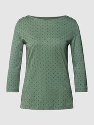 T-shirt met boothals van Christian Berg Woman Groen - 39