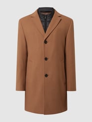 Modern Fit Kurzmantel aus Wollmischung Modell 'Deus' von DIGEL Beige - 47