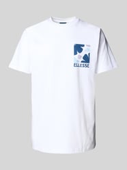 T-Shirt mit Label-Print Modell 'IMPRONTA' von Ellesse - 8