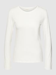 Longsleeve met ronde hals van Montego Wit - 7