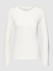 Longsleeve mit Rundhalsausschnitt von Montego Beige - 10