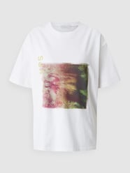 T-Shirt mit Print Modell 'Pria' von YOUNG POETS SOCIETY Weiß - 19