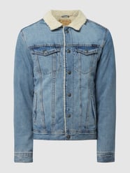 Jeansjacke mit Teddyfutter Modell 'Jean' von Jack & Jones Blau - 44