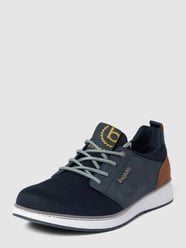 Sneaker mit Label-Detail Modell 'COLBY' von bugatti Blau - 9
