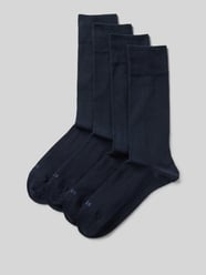 Socken mit Label-Print im 4er-Pack von BOSS Blau - 8