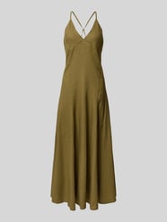 Regular Fit Leinenkleid mit Viskose-Anteil von Rinascimento - 13
