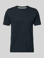Regular Fit T-Shirt aus Baumwoll-Leinen-Mix von Colours & Sons - 45