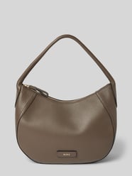 Handtasche mit Label-Detail Modell 'Lenah' von BOSS Beige - 16