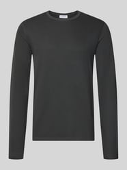 Regular Fit Longsleeve aus reiner Baumwolle Modell 'Basic' von Lindbergh - 46