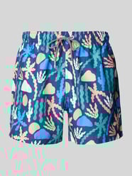 Spodenki kąpielowe z elastycznym pasem model ‘Palm’ od BOARDIES - 22