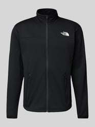 Sweatjacke mit Label-Print von The North Face Schwarz - 44