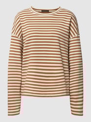 Bluza ze wzorem w paski, model „Icana” od Drykorn Brązowy - 15
