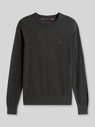Sweter o kroju regular fit z mieszanki bawełny i kaszmiru od Tommy Hilfiger - 4