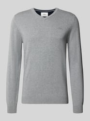 Pullover mit Logo-Stitching von s.Oliver RED LABEL - 30