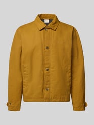 Jacke mit Label-Stitching und Eingrifftaschen von BLKVIS - 40