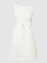 Cocktailkleid aus Brokat  von Apart Glamour Weiß - 3