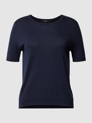 Strickshirt mit Seiden-Anteil Modell 'ARGO' von Weekend Max Mara Blau - 15