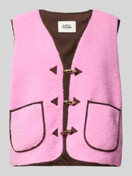 Weste mit aufgesetzten Taschen Modell 'Hugo' von LOLLYS LAUNDRY - 9