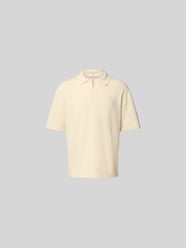 T-Shirt in Strick-Optik von MAISON KITSUNÉ Beige - 24