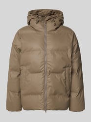 Steppjacke mit Zweiwege-Reißverschluss Modell 'RAINGO' von FREE/QUENT Beige - 37
