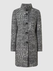 Kurzmantel aus Wollmischung Modell 'Flora' von Milo Coats Grau - 37