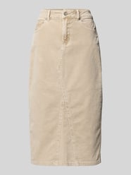 Midirok van corduroy met steekzakken van Buena Vista - 31