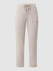 Sweatbroek van modalmix  van s.Oliver BLACK LABEL Grijs - 17