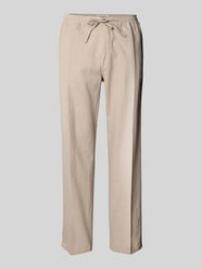 Regular fit stoffen broek met tunnelkoord, model 'Rimon' van JOOP! Jeans Beige - 23