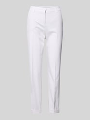 Chinosy o kroju slim fit z mieszanka bawełny model 'KARINA' od CAMBIO - 41