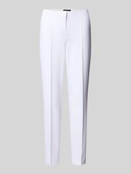 Skinny fit stoffen broek met vaste persplooien, model 'ROS' van Cambio - 8
