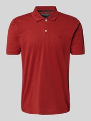 Regular Fit  Poloshirt aus reiner Baumwolle von Marc O'Polo Bordeaux - 45
