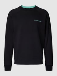 Sweatshirt mit Logo-Print von Scotch & Soda Schwarz - 41