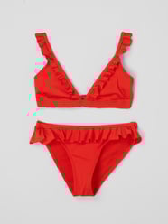 Bikini met volants, model 'Bella' van Shiwi Rood - 18