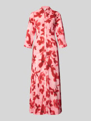 overhemdjurk van viscose model 'SAVANNA' van YAS Fuchsia - 33