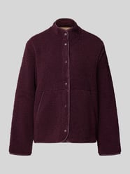 Teddyjacke mit Stehkragen Modell 'VERA' von JJXX Bordeaux - 2
