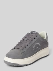 Sneakers met labelprint, model 'KAPRI LUG' van Karl Lagerfeld - 7