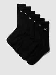 Skarpety z nadrukiem z logo w zestawie 6 szt. model ‘UNISEX CREW SOCK’ od Puma Czarny - 28