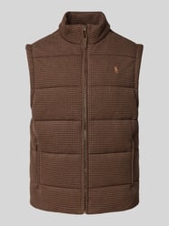 Gewatteerde bodywarmer met ritszakken van Polo Ralph Lauren Bruin - 1