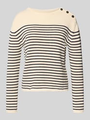 Sweter dzianinowy z mieszanki bawełny w kroju regular fit model 'QUADRO' od Weekend Max Mara - 20