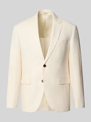 Marynarka o kroju regular fit z mieszanki lnu i bawełny od Selected Homme - 3
