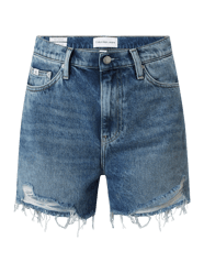 Mom Fit Jeansshorts aus Baumwolle  von Calvin Klein Jeans Blau - 15