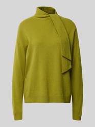 Pullover van kasjmier met sjaal-detail van Christian Berg Woman - 48