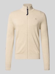 Gebreid vest met opstaande kraag van Lerros Beige - 26