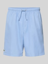 Relaxed Fit Sport-Shorts mit Logo-Stitching von Lacoste Sport - 44