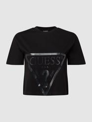 Boxy Fit T-Shirt mit Logo Modell 'Adele' von Guess Activewear - 8